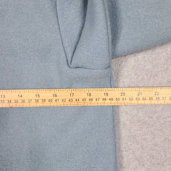 Geiger Pure Wool Jacket Womens 40 Medium Light Baby Blue - Picture 11 of 15